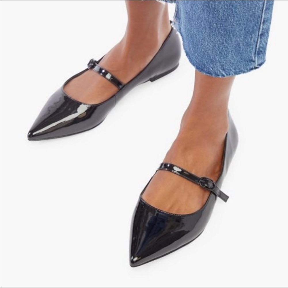 NWT Black Flats